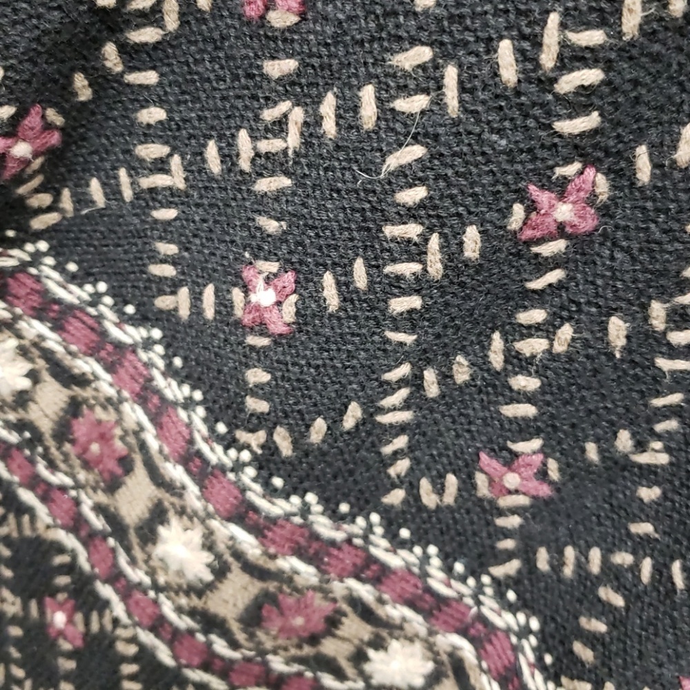 EUC PHD Paul Harris Design black sweater medium - Picture 3 of 5